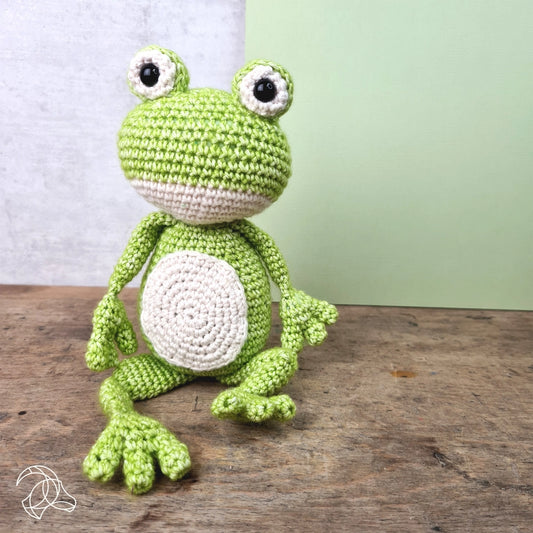 Vinny Frog DIY Crochet Kit