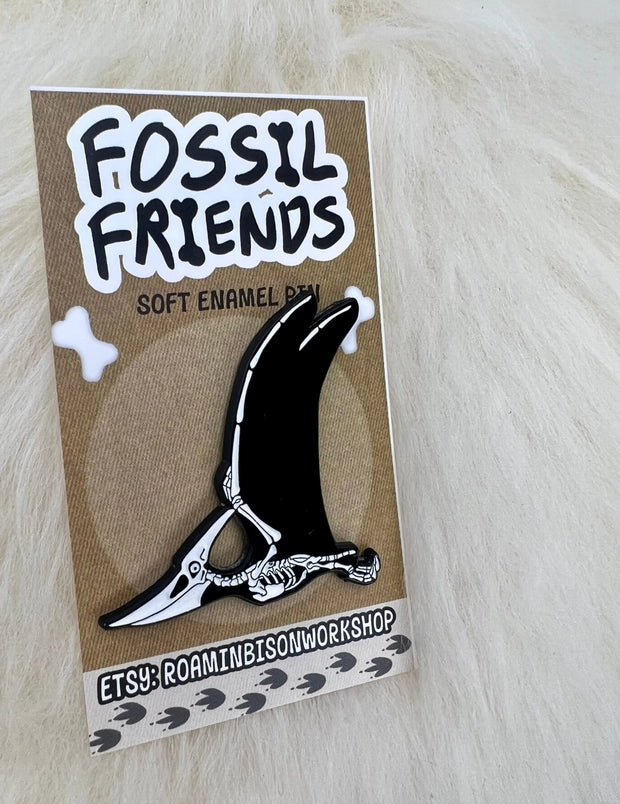Pterodactyl Soft Enamel Pin