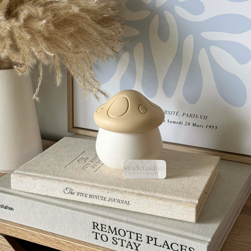 Harvest Scent Mushroom Candle