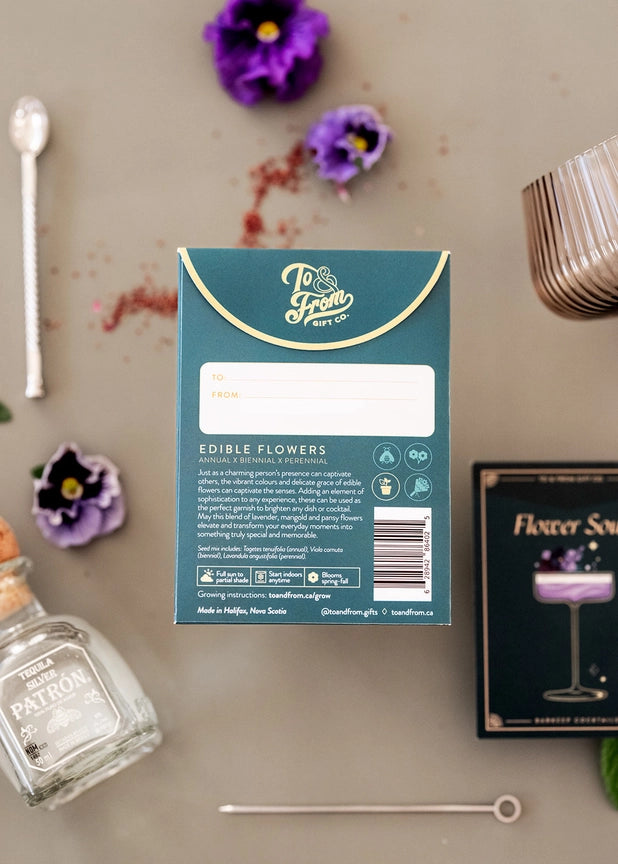 Edible Flowers Seed Packet