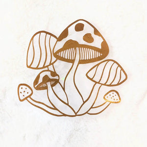 Mushroom Suncatcher