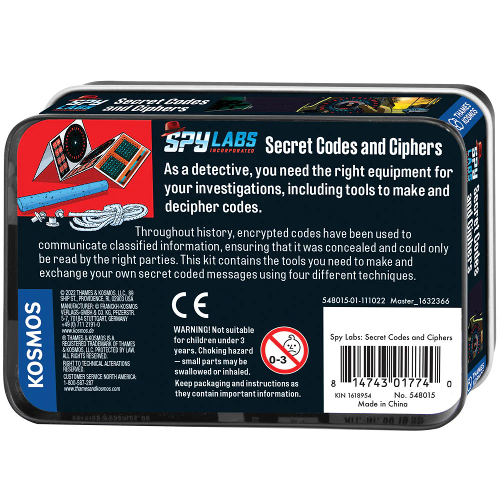 Spy Labs: Secret Codes Ciphers