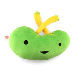 This adorable 9" x 8" x 2.5" spleen plush toy is perfect for the lymph enthusiast lurking within us all. Your spleen keeps your blood tidy and fresh. This immune system fighter serves as your primary blood filter and largest lymph organ. Fact filled educational mini book tells you more than you need to know about the organ you can live without. Be the star of the next immunology event or give to someone who needs a hilarious splenectomy present. Go spleen!