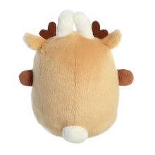 Load image into Gallery viewer, Molang is ready for some winter fun with their adorable reindeer costume! This Reindeer Molang has iconic Molang bunny in a cozy brown reindeer outfit
