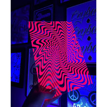Load image into Gallery viewer, Psychedelic Trippy Pattern A4
