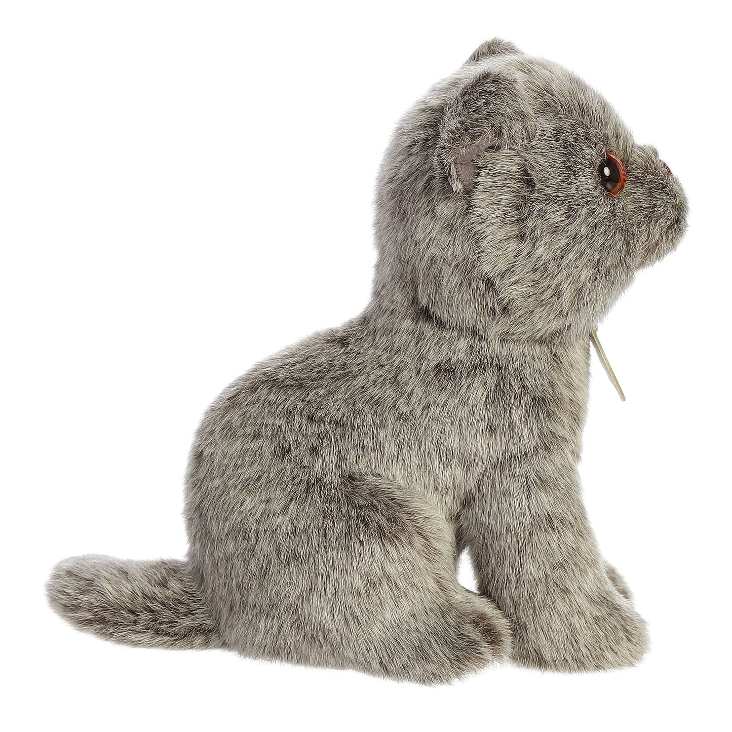 Miyoni features your favorite animals in plush form with a simultaneously realistic and adorable design! This Scottish Fold is a special cat breed where its ears are genetically bend into a curved position