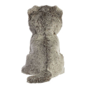 Miyoni features your favorite animals in plush form with a simultaneously realistic and adorable design! This Scottish Fold is a special cat breed where its ears are genetically bend into a curved position