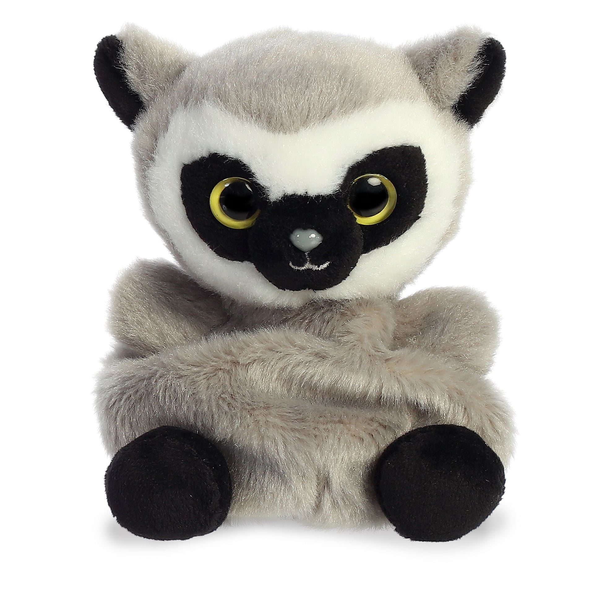 From the Netflix Original show, YooHoo to the Rescue, Lemmee is the thoughtful, knowledgable philosopher of the crew! This Lemmee is a soft grey and black Lemur with a small, understuffed body designed to fit perfectly in the palm of your hand