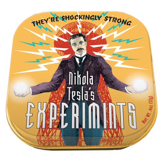 tesla's experimints unemployed philosopher's guild peppermint epiphany fresh breath nicola scientist shockingly strong