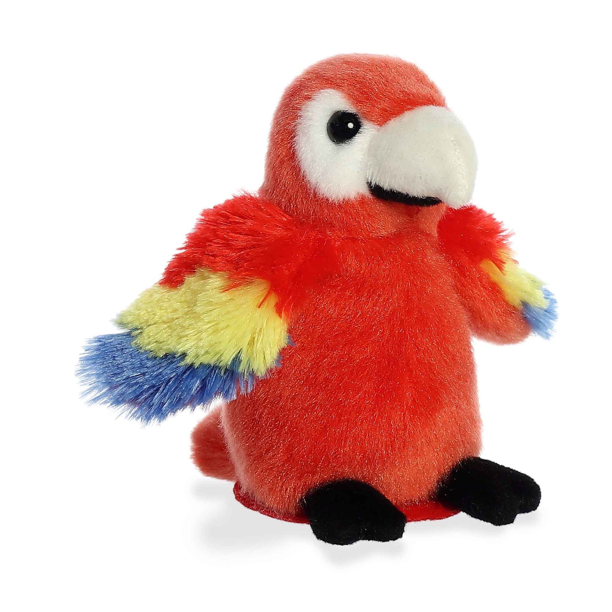 Tiki Parrot Blush Magnet Toy