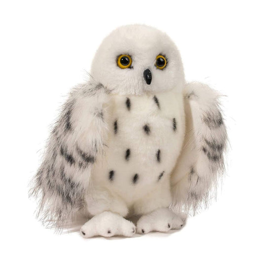 Bring home some magic with our beautifully crafted Wizard the Snowy Owl stuffed animal! Soft, white plush materials have been selected for our lifelike plush depiction of this owl species that hails from a snowy, northern habitat.