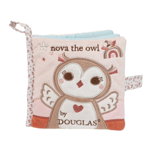 Take to the woods with Nova the Owl for an exciting game of peek-a-boo in our engaging Soft Activity Book! Your little one will love the lift-the-flap adventure as they join along with Nova in her woodland game. An unbreakable mirror hides beneath one of the flaps so that Baby can play peek-a-boo too!