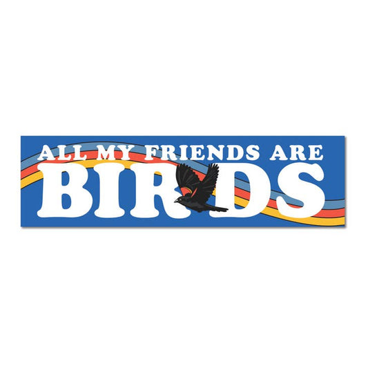 Bird Friends Bumper Sticker