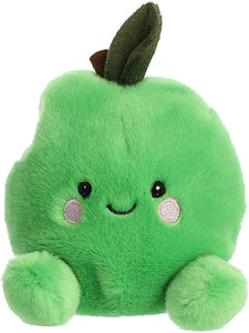 Jolly Green Apple is a precious green apple pal with a silly bite on its side. One irresitable apple you can take home as your special fruit companion.
