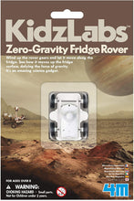 Load image into Gallery viewer, kidzlabs zero-gravity fridge rover 4m magnetic surfaces wind watch clockwork mechanism coiled spring energy gadget gift ages 8+ 
