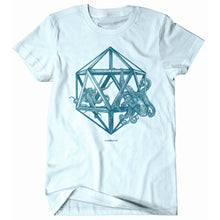 Load image into Gallery viewer, Icosahedron T-Shirt with Octopus
