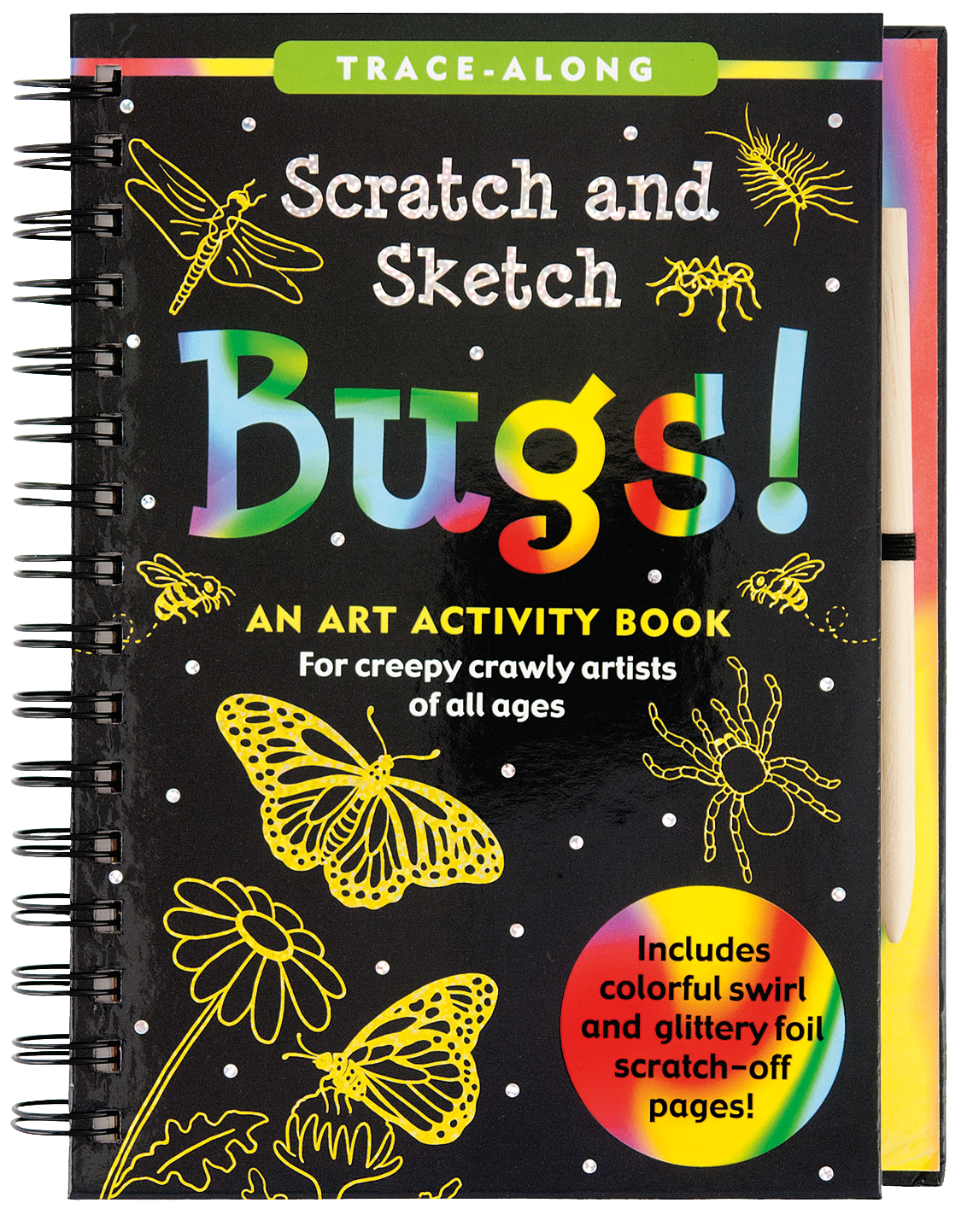 Scratch Course Book Printable Pages Scratch and Sketch Bugs! | activity book – TELUS Spark Store
