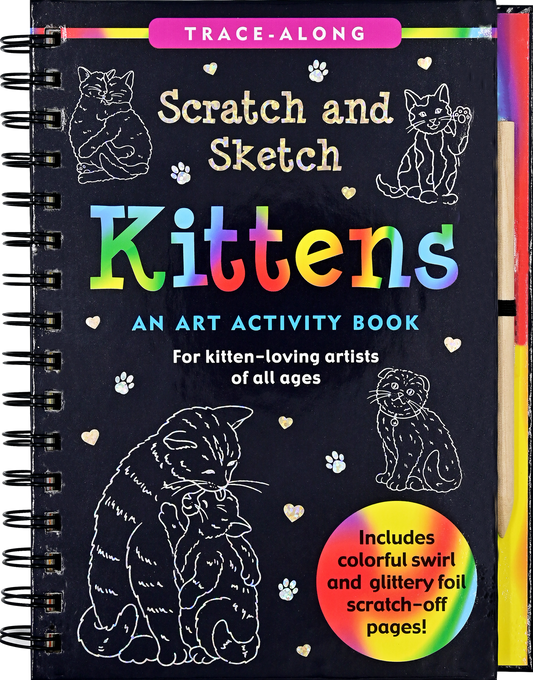 Scratch and Sketch your way through the cuddly world of kittens!