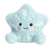 Load image into Gallery viewer, Frosty is a snowy star that lights up everyone&#39;s day!  I am 5 inches in size. I&#39;m made from high quality materials for a soft, fluffy touch. I hold bean pellets suitable for all ages to ensure my quality and stability.
