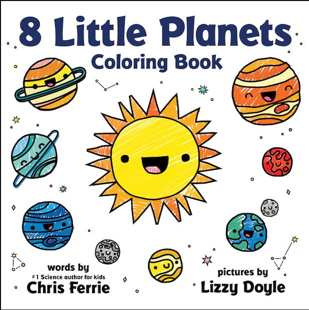 Color your way through the solar system and celebrate what makes each planet unique! From Neptune to Mercury and all the planets in between, each one is different and each one is happy to be what they are.