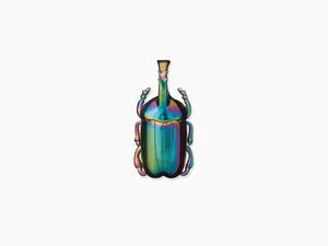 Quirk and elegant metal bottle opener shaped as a beetle. Its handy function is merged with its insect shape. 