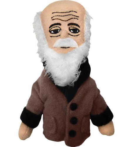 charles darwin magnetic personality finger puppet unemployed philosopher's guild naturalist evolution magnet science scientist fridge refrigerator 4" tall biology 