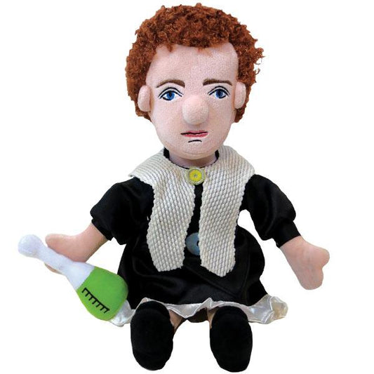 marie curie little thinker unemployed philosopher's guild marie sklodowska curie warsaw teachers student women in science french physics mathematics scientist talented nobel prize chemist polonium radium 12" plush 