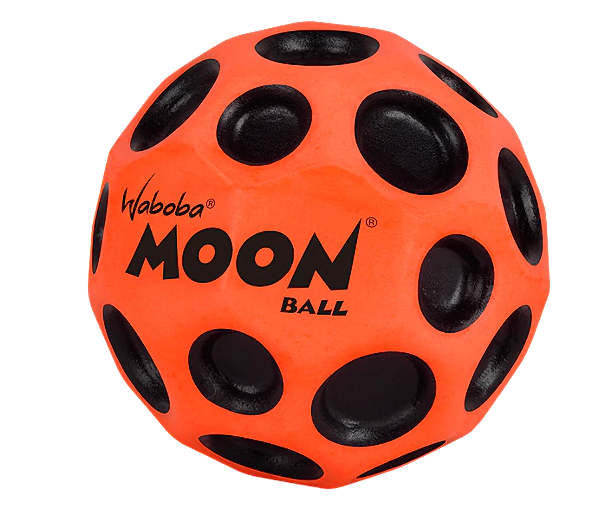 waboba moon ball bounce lunar crazy gravity defying routine game playground skate park gym basement addictive high action pop 30 meters colors colorful variety