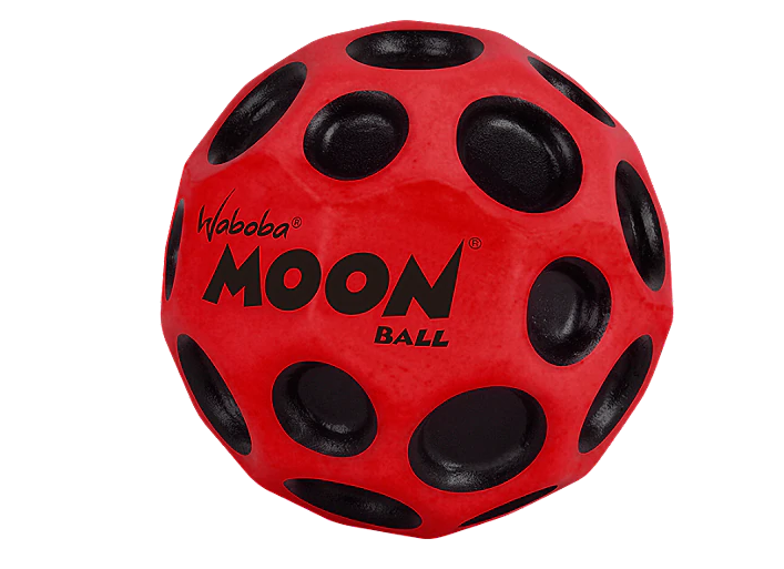 waboba moon ball bounce lunar crazy gravity defying routine game playground skate park gym basement addictive high action pop 30 meters colors colorful variety