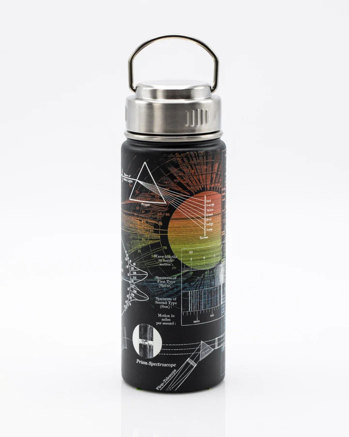 Fill your fabulous new Optical Engineering flask up with coffee and get to work on your newest research project. Even if you get lost in the beauty of light, noise, and elegant wavelengths, your drink will be piping hot and ready for you whenever you come out of your reveries.  With a textured design for a unique tactile experience, this flask will keep your drink hot or cold until you're ready to enjoy it