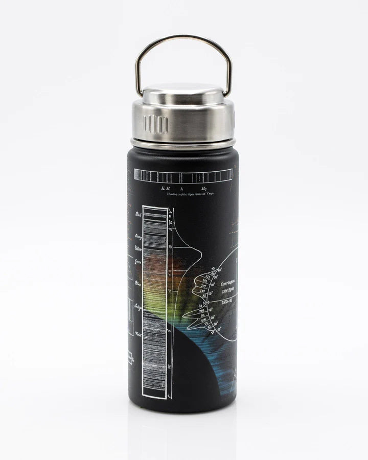 Fill your fabulous new Optical Engineering flask up with coffee and get to work on your newest research project. Even if you get lost in the beauty of light, noise, and elegant wavelengths, your drink will be piping hot and ready for you whenever you come out of your reveries.  With a textured design for a unique tactile experience, this flask will keep your drink hot or cold until you're ready to enjoy it