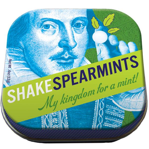 shakespearmints unemployed philosopher's guild breath case tin mints unique happiness gift plays tragedy drama