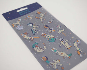 Mission Space Animals Stickers