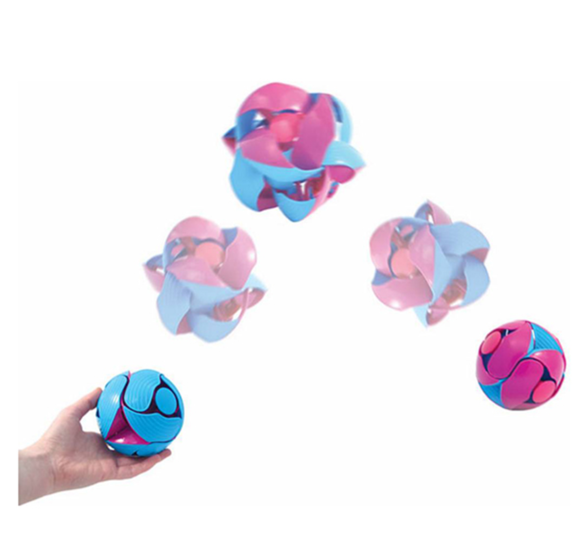 hoberman switch pitch variety color transform handheld color flip toss juggle ages 4+ transformation switches colorful variety fun toy toys gift entertaining