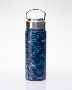 This flask is built to go with you anywhere so you can stay hydrated or caffeinated all day long. 