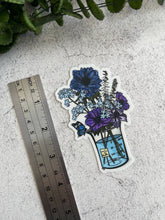 Load image into Gallery viewer, Blue Flower Sticker
