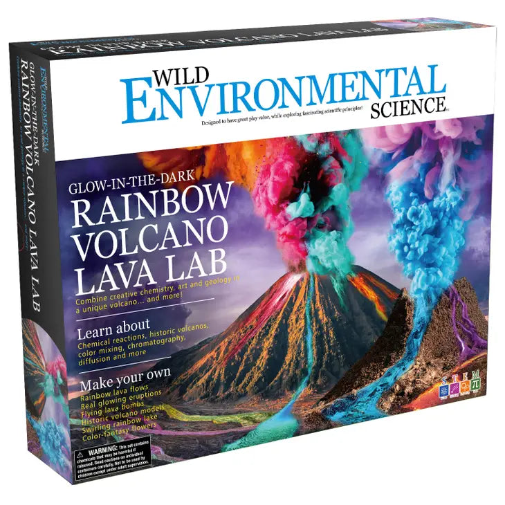 WES Rainbow Volcano Lava Lab