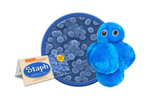Load image into Gallery viewer, Get your plush staph today!! Perfect gift for someone with a healthy sense of humor.
