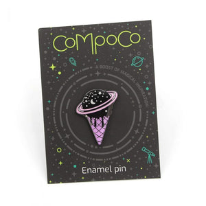Space Ice Cream Enamel Pin
