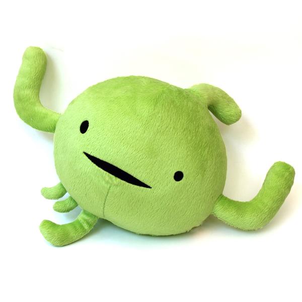 Your immune system never looked so cute. Let this 12” x 9” x 5” guy help you lymph for the moment. Our lymph nodes are on the front lines of defense when it comes to fighting disease and infection. Sprinkled throughout the body, lymph nodes are filled with white blood cells, which patrol the lymphatic system for bodily bad guys